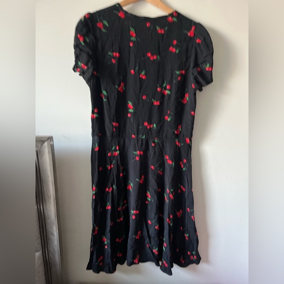 Polo Ralph Lauren Black Dress with Cherry Print - Picture 4 of 8